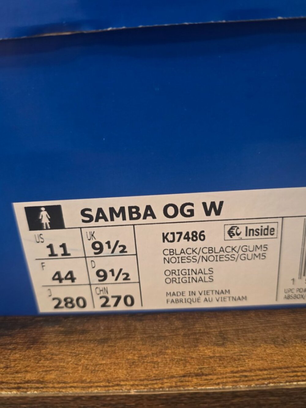 adidas Samba OG Low Top Sneakers KJ7486 'Mirror Finish' Shoes 2026 RARE Men's 10 - Picture 10 of 16